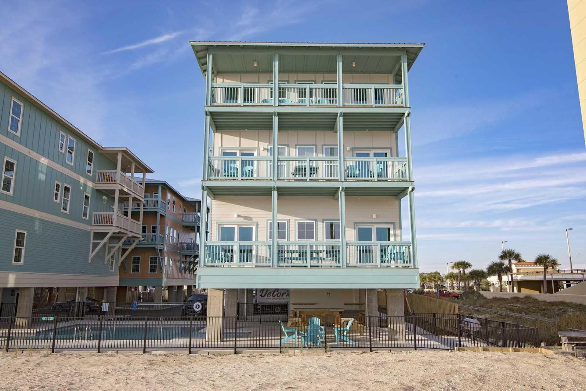 Breezyville Northeast Sun 12Br Gulf Shores Exterior photo